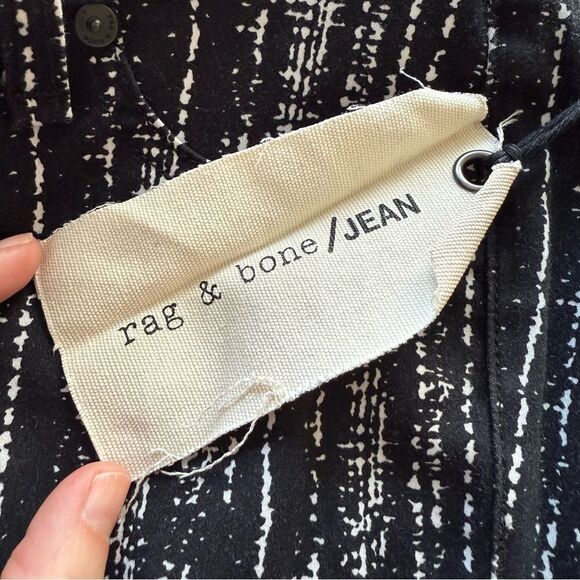 Rag & Bone Printed Legging in Barcode 26 NWT - Picture 6 of 9